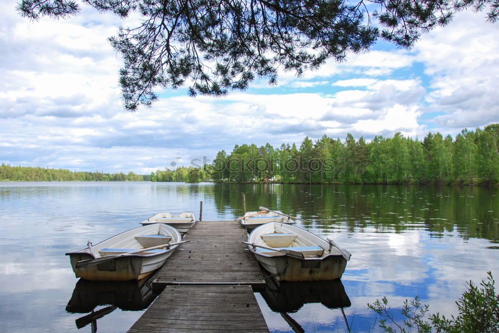 Similar – Image, Stock Photo Suddenly at the lake