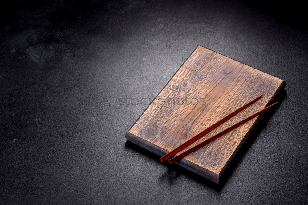 Similar – Empty very old wooden kitchen cutting board