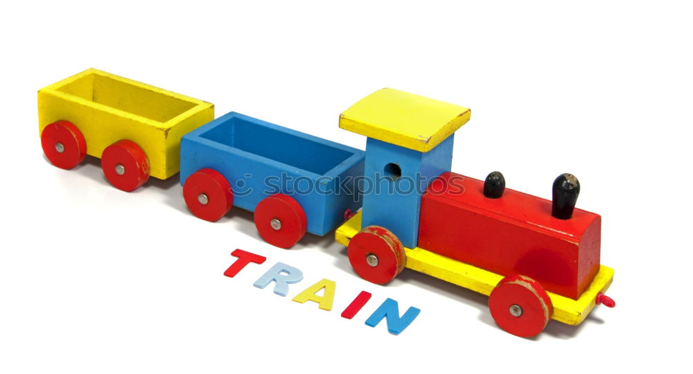 Similar – toy train Railroad Engines