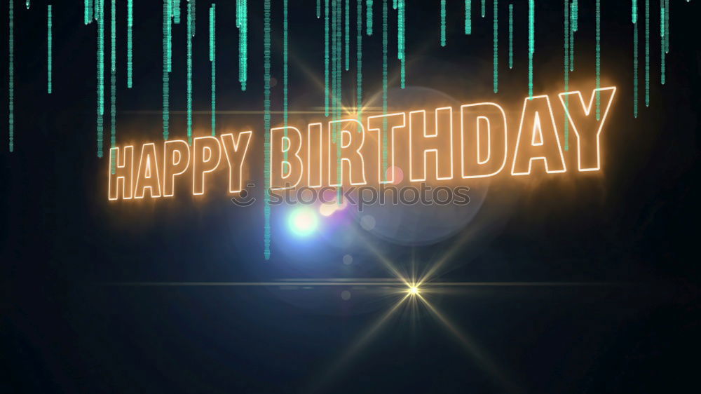 Foto Bild HAPPY BIRTHDAY Anlass