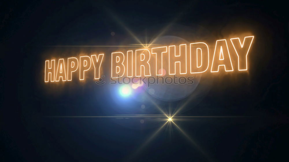 Similar – Foto Bild HAPPY BIRTHDAY Anlass