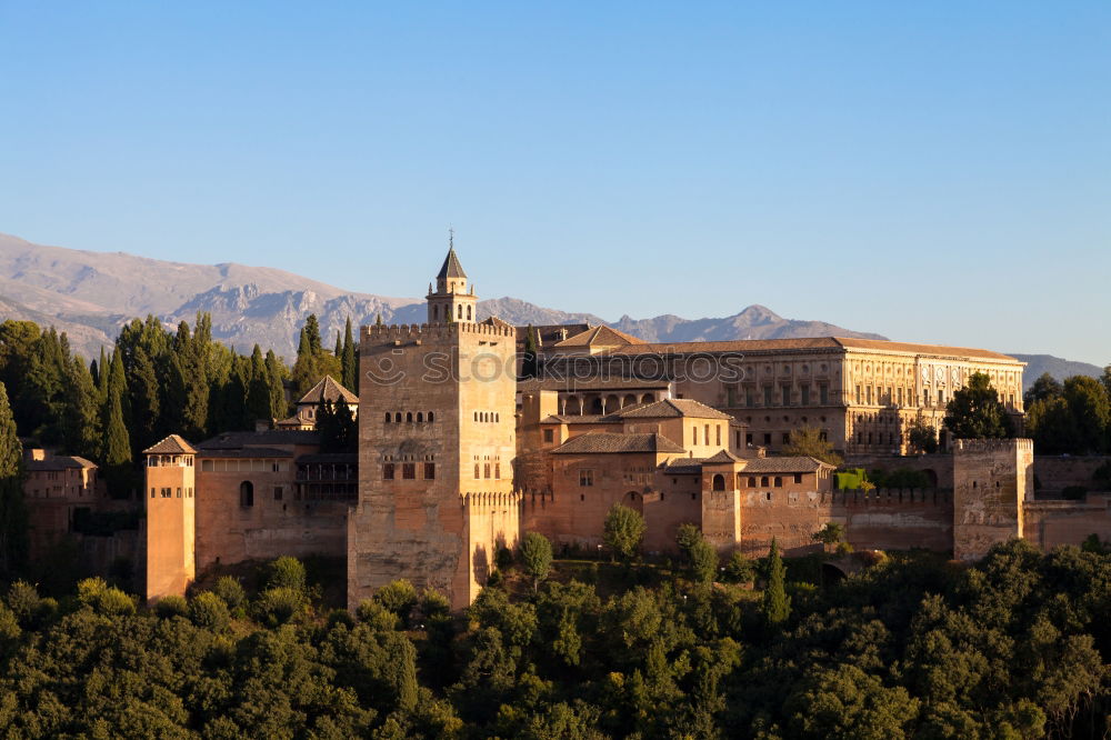 Similar – Image, Stock Photo Alhambra Spain South Green