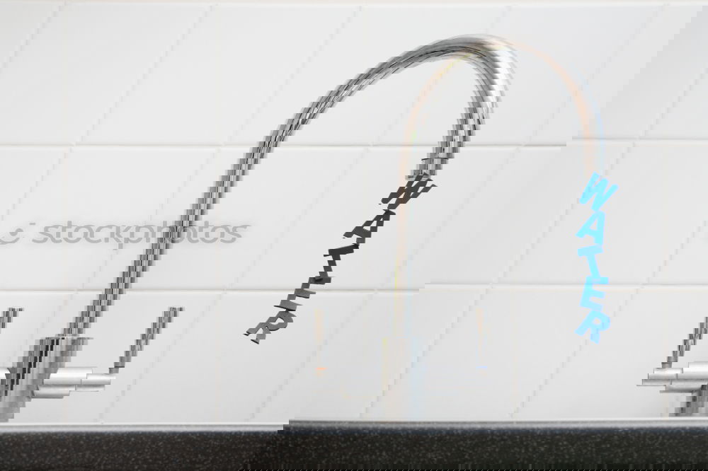 Similar – Image, Stock Photo Cold showers Bathroom Hose