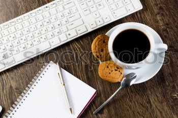 Similar – Image, Stock Photo work in process Notebook