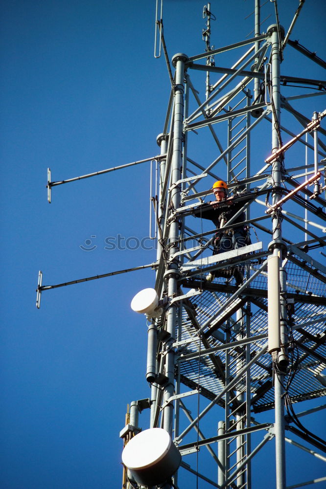 Similar – Foto Bild Roofs and antennas Himmel