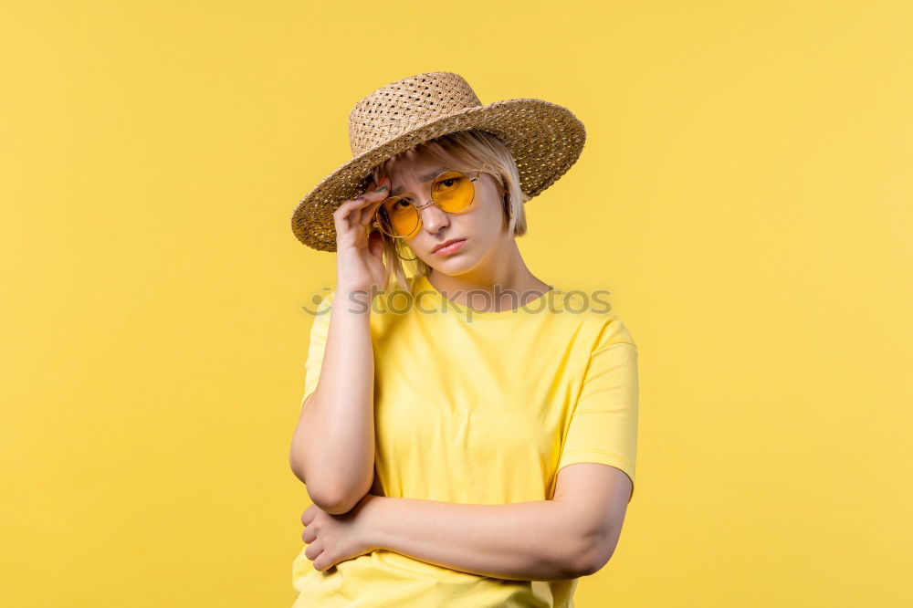 Similar – Image, Stock Photo young woman outdoors using mobile phone and smiling