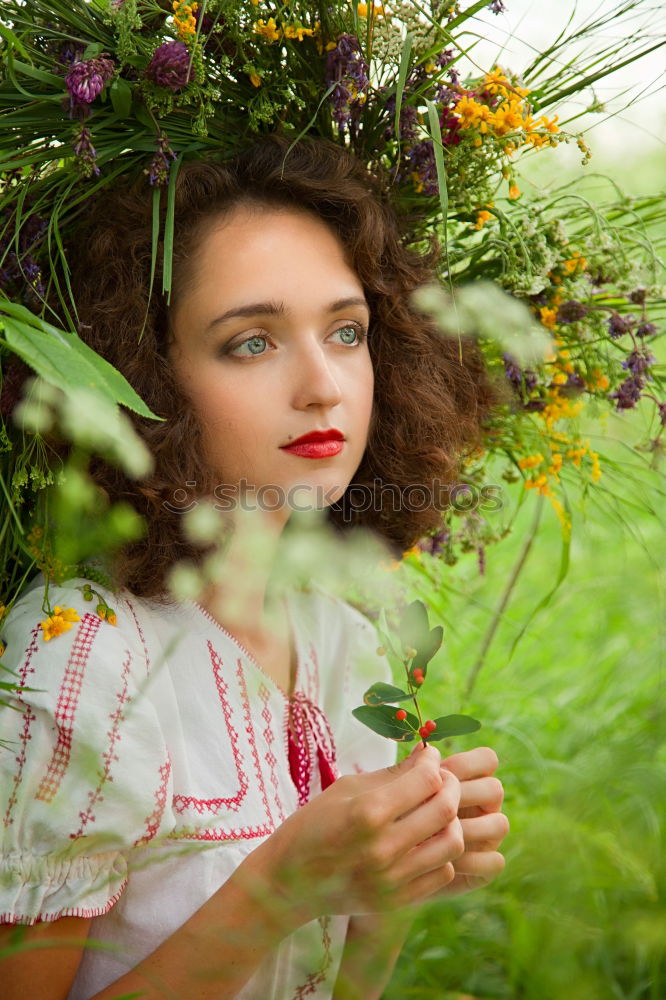 Similar – Image, Stock Photo Hidden II Rowan tree Red