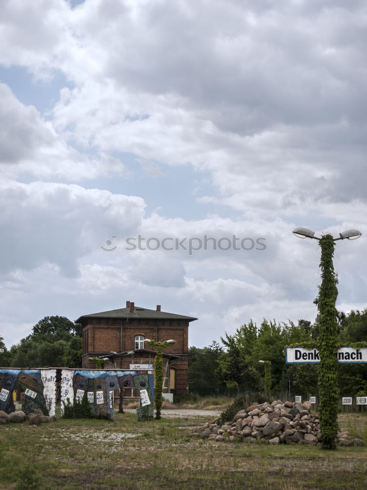 Similar – Foto Bild kieswerk Himmel Haus