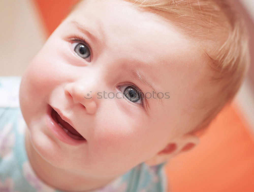 Similar – Happy baby playing with toy blocks.