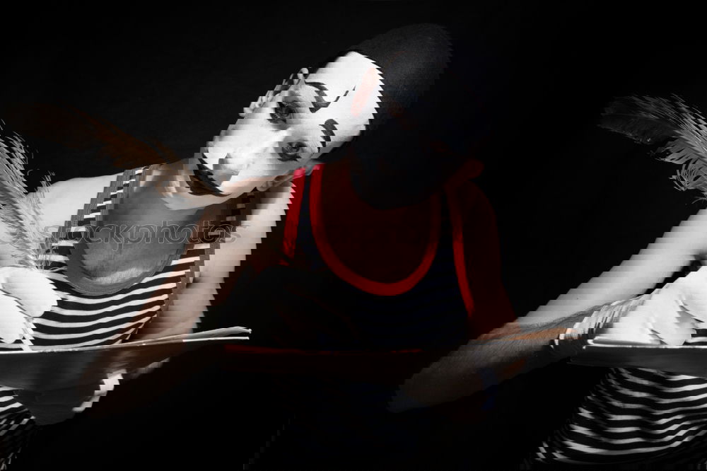 Similar – Foto Bild maskulin androgyn