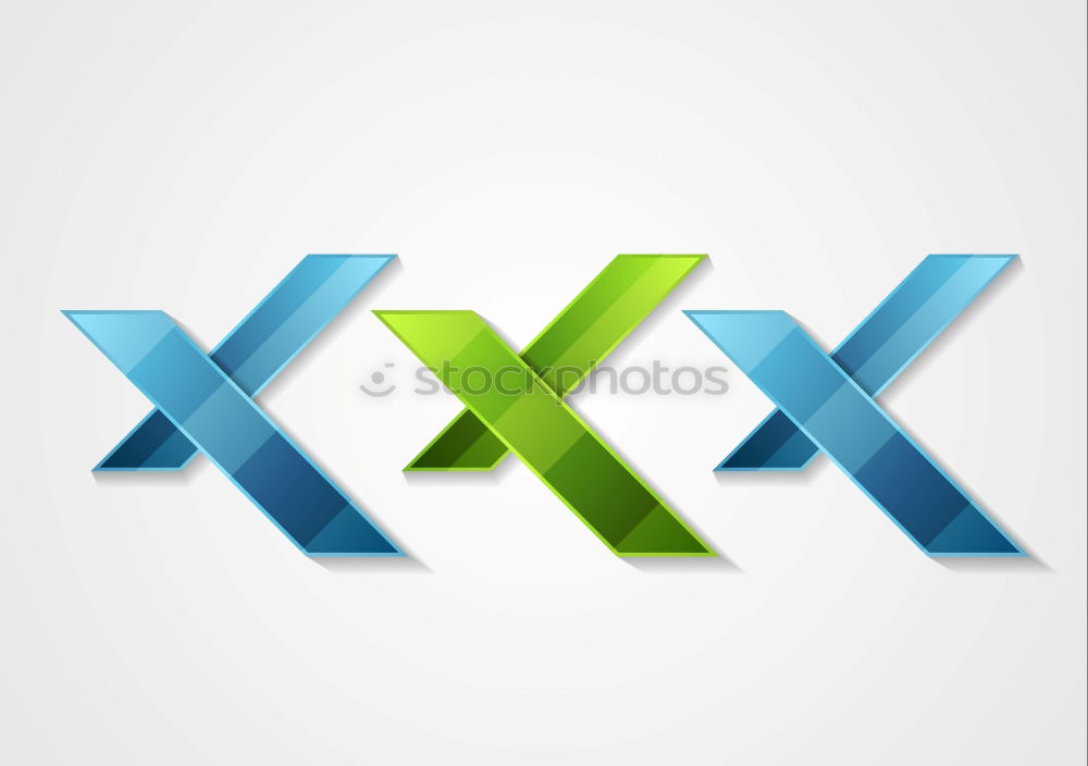 Similar – Image, Stock Photo Election cross in green for federal elections, state elections, European elections