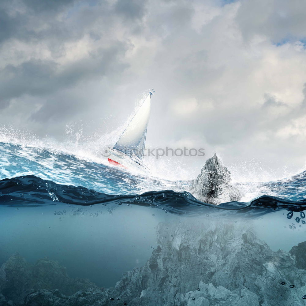 Image, Stock Photo boat Watercraft Expensive