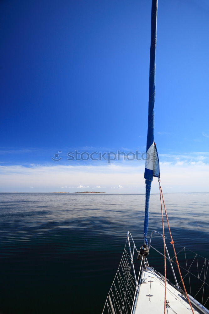 Similar – Segeln in Dänemark Meer