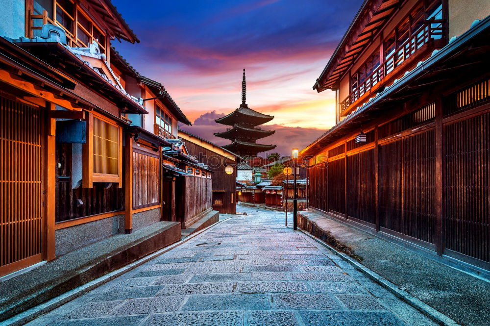 Similar – Image, Stock Photo Traditional small wooden houses