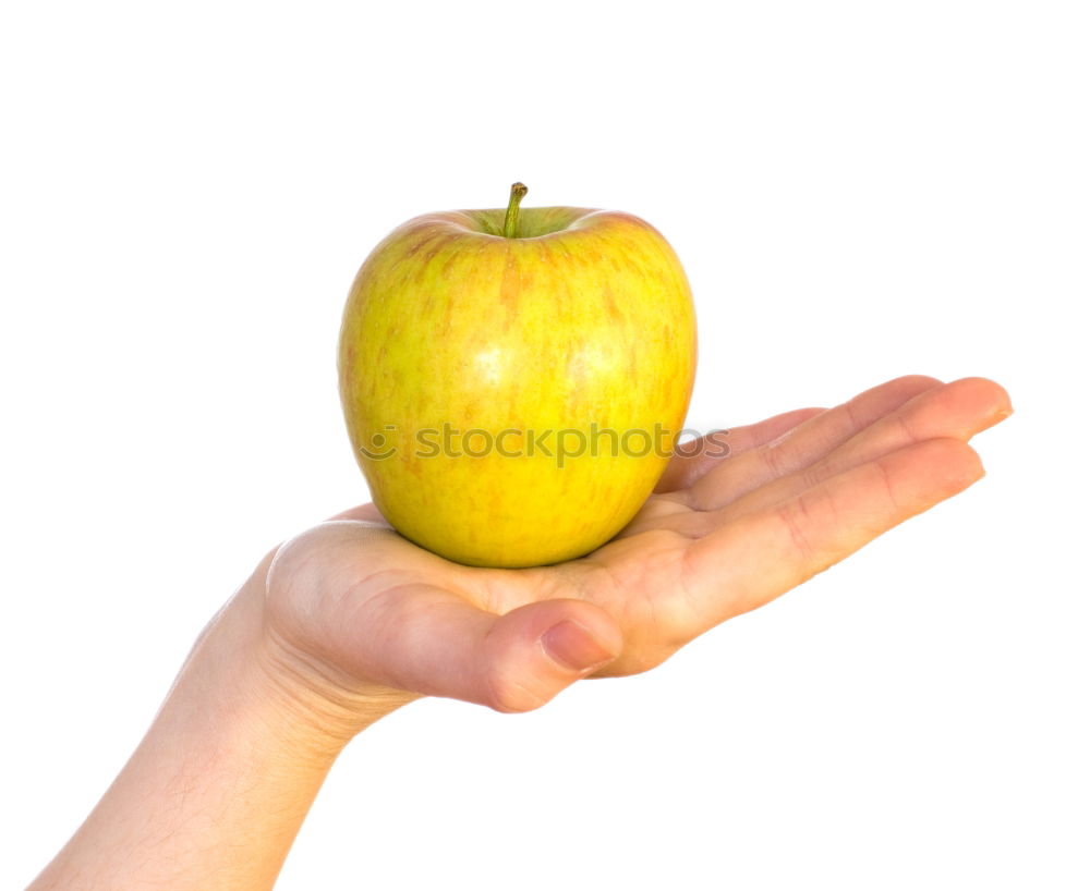 Similar – Image, Stock Photo Man juggling with a green apple