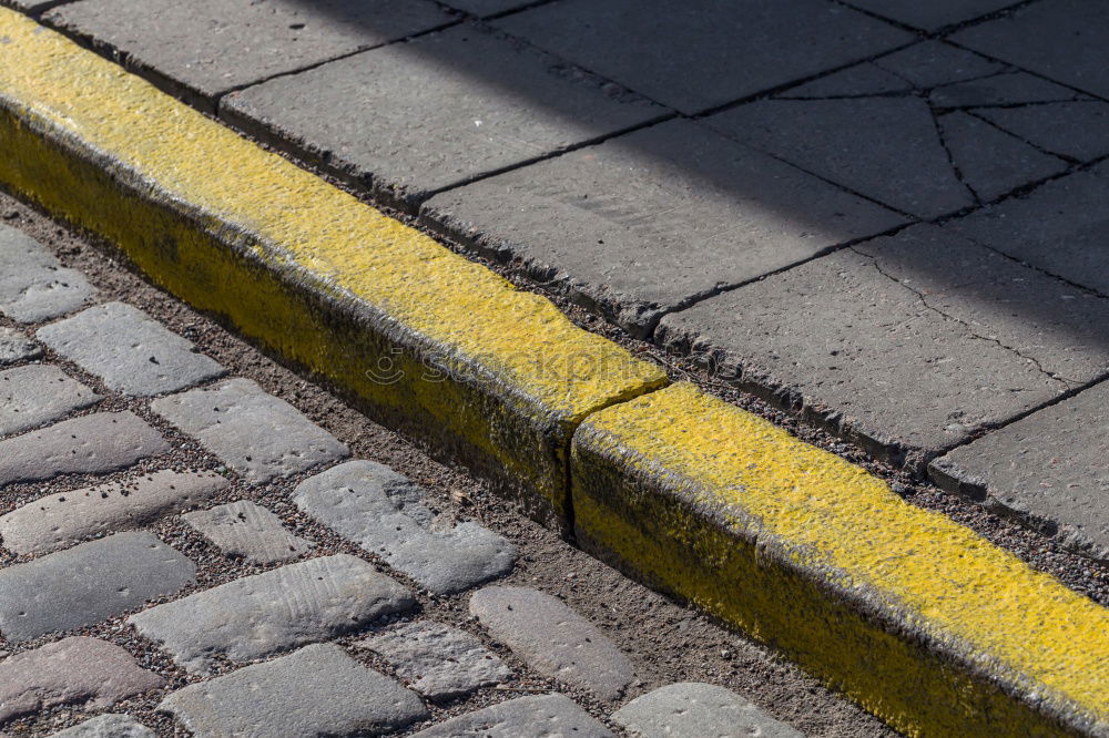 Similar – Image, Stock Photo Yellow box Asphalt Hard