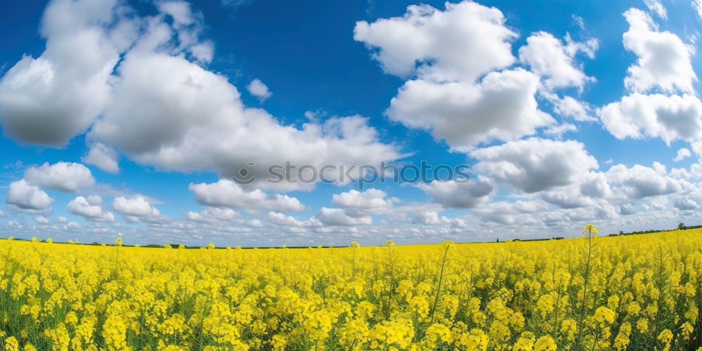 Similar – Rapsfeld im Mai II Wolken