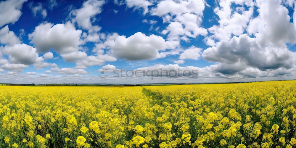 Similar – Image, Stock Photo Rapeseed blossom