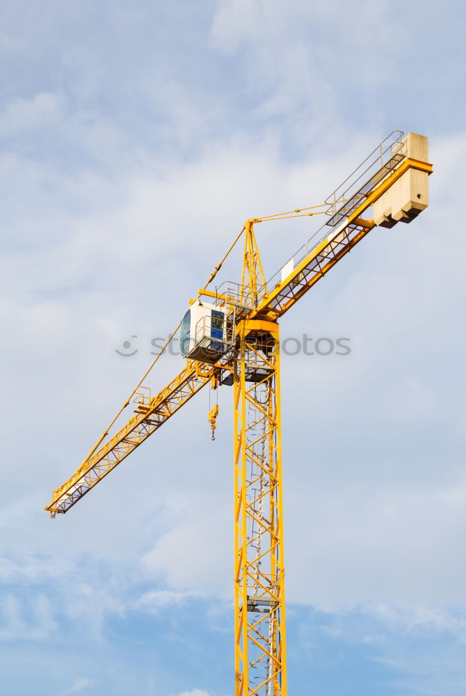 Similar – Image, Stock Photo The crane Crane Clouds Sky