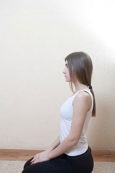 Similar – Image, Stock Photo young redhead woman with curls and freckles stands barefoot in hot pants in front of white door and smiles