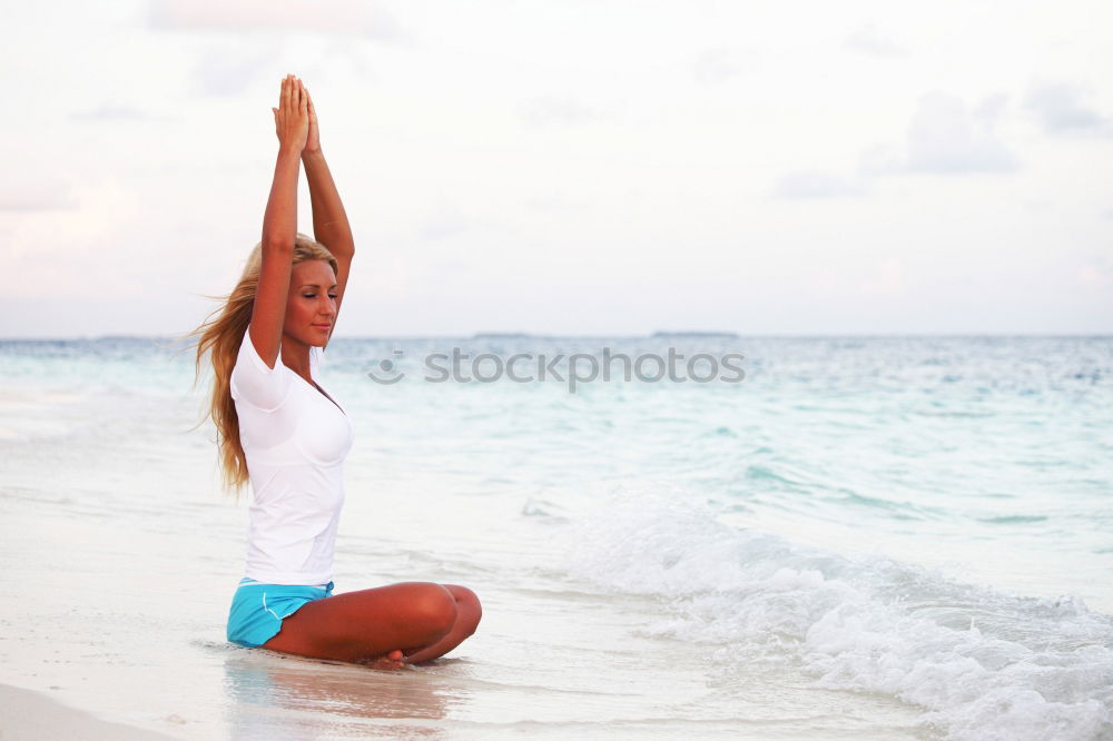 Image, Stock Photo Warriors on the beach