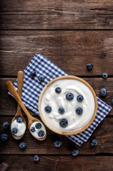 Similar – Image, Stock Photo Breakfast with berries from above