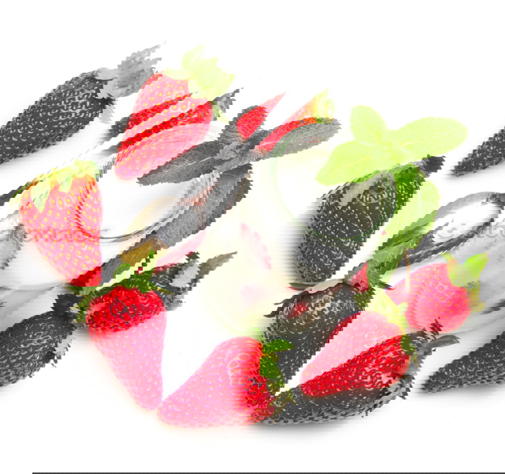 Similar – Image, Stock Photo Strawberry bowl II Art