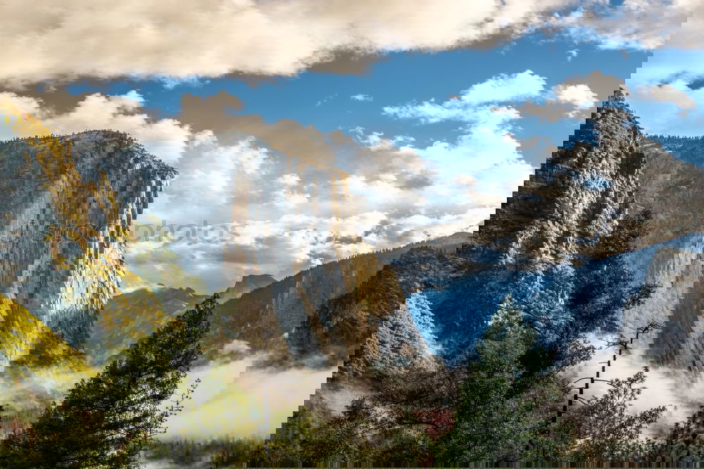 Similar – Image, Stock Photo Yosemite Tunnel View