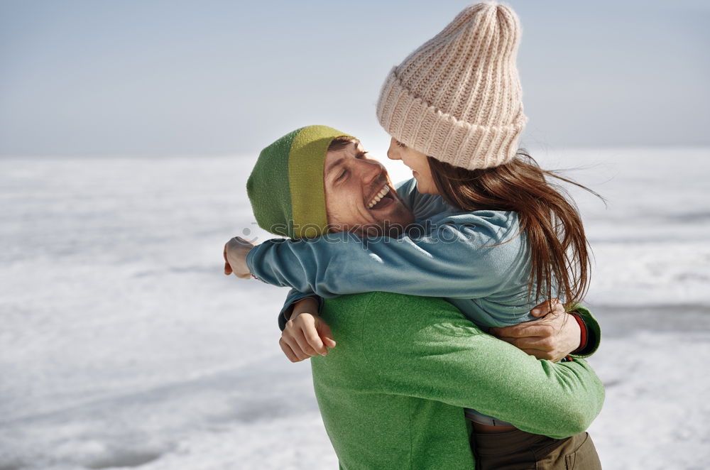 Similar – Image, Stock Photo reunion joy Human being