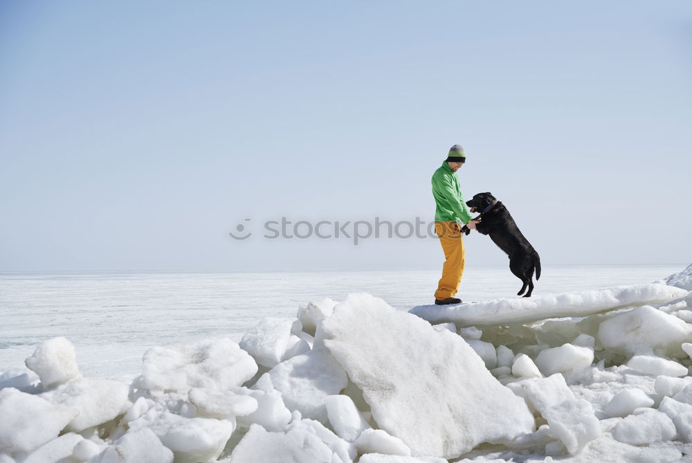 Similar – Crack in an ice of Baikal