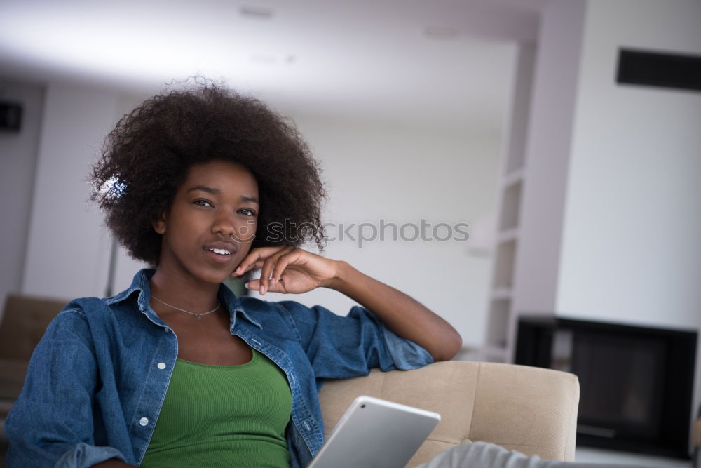 Similar – Image, Stock Photo Girl playing ukulele in garden chair