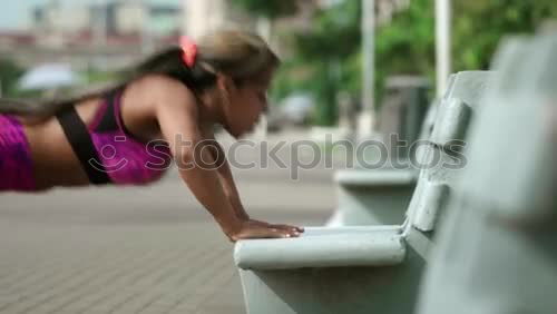 Similar – Image, Stock Photo young runner woman stretching