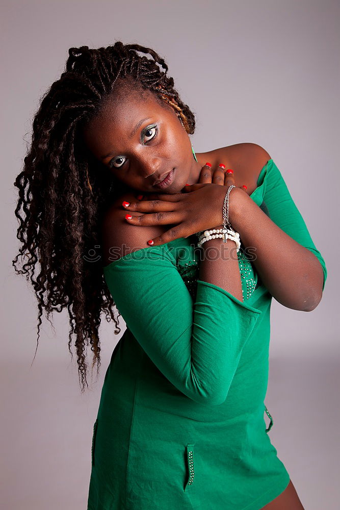 Similar – Image, Stock Photo . Feminine 1 Human being