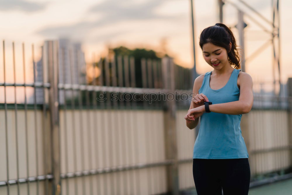 Similar – Image, Stock Photo Black woman, afro hairstyle, running outdoors