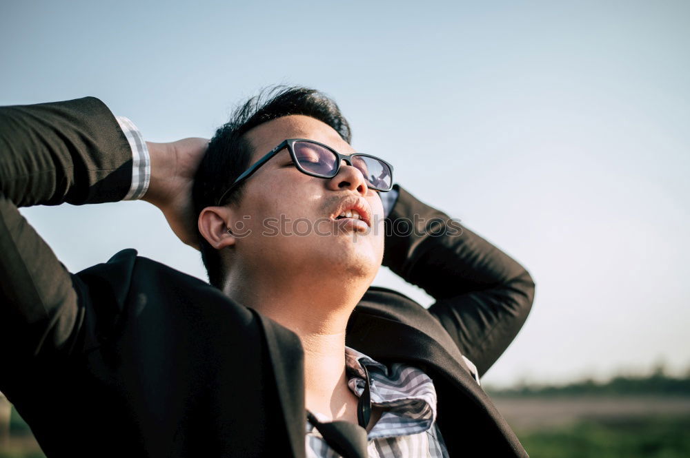 Similar – Image, Stock Photo Thought around the corner