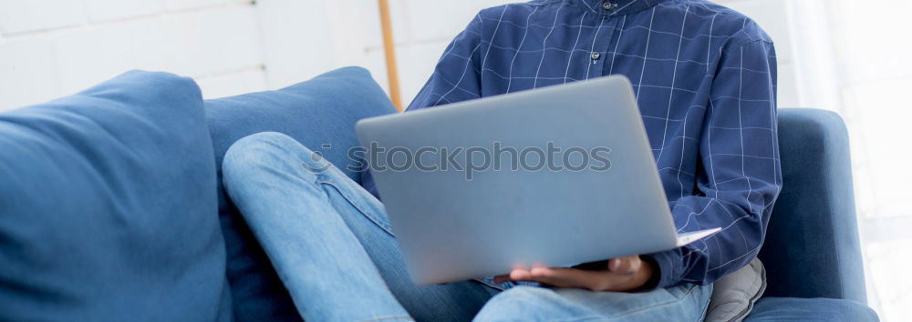 Similar – Young woman with tablet computer or ebook reader