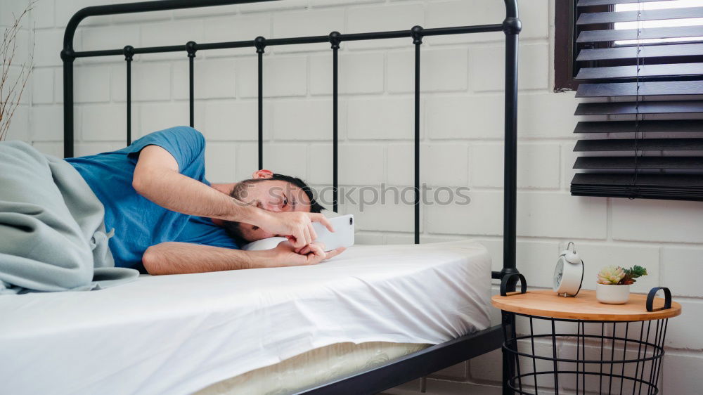 Similar – Image, Stock Photo Woman lying with legs up