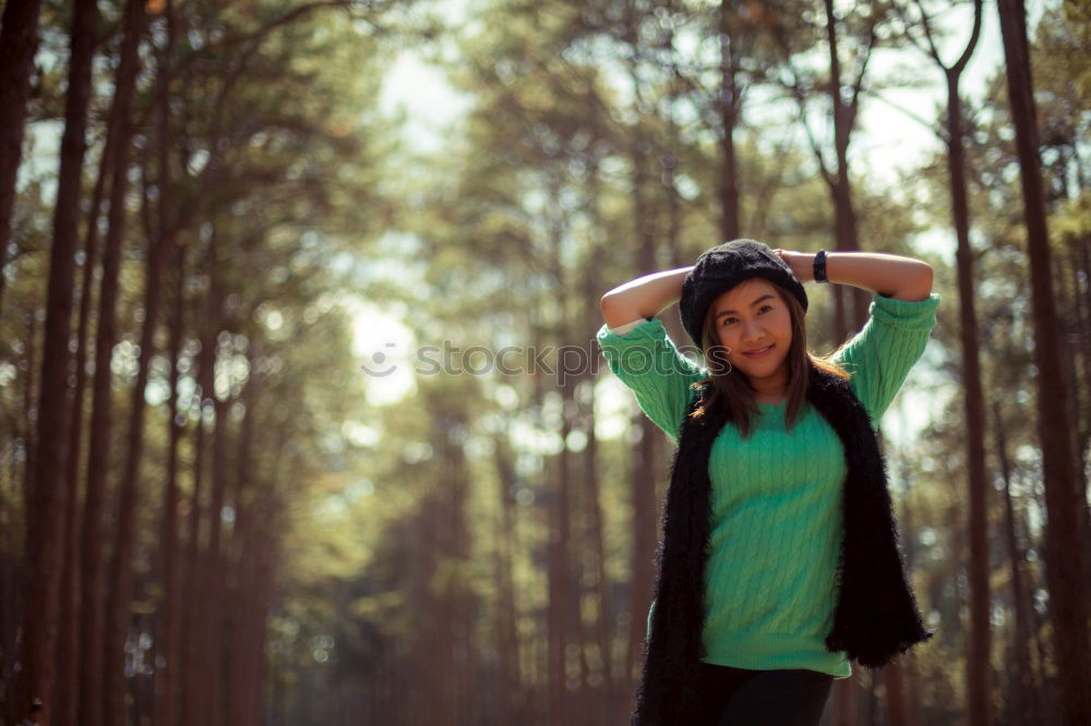 Similar – Image, Stock Photo Woman taking pictures with film camera