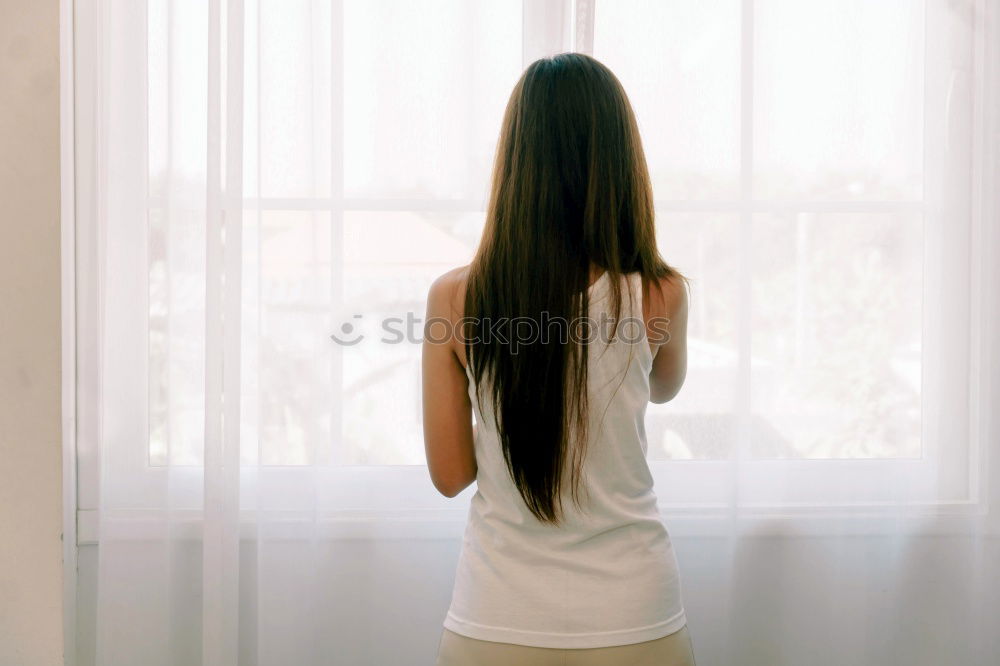 Similar – Image, Stock Photo villa hammerschmidt Woman