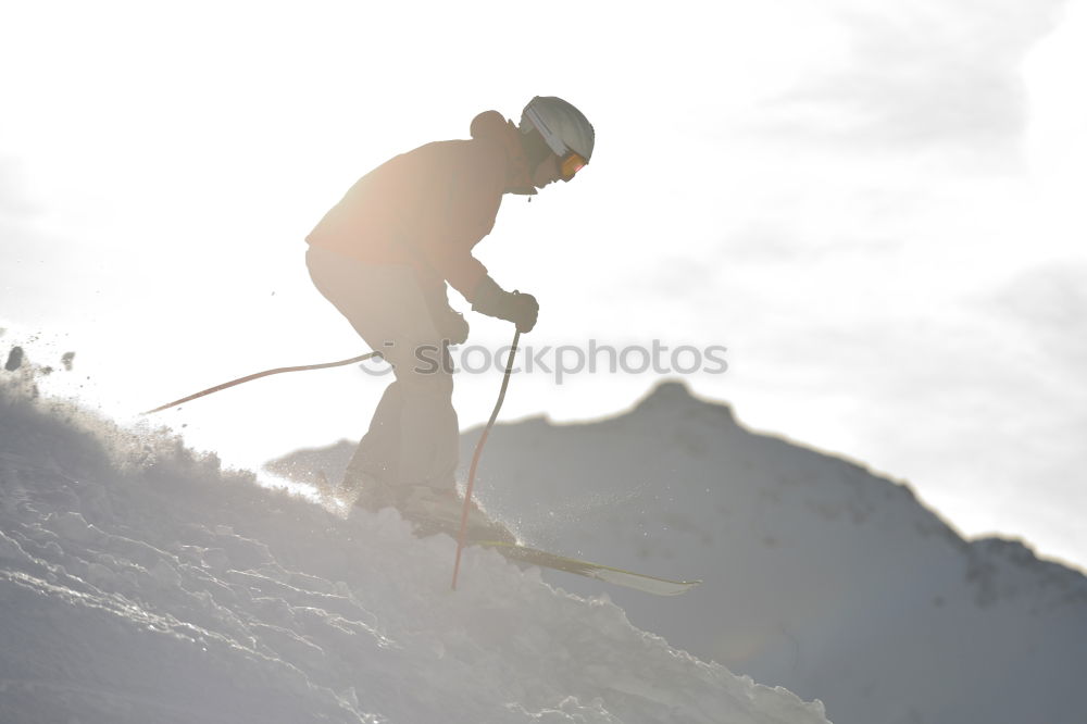 Similar – Image, Stock Photo alpine skiing Lifestyle