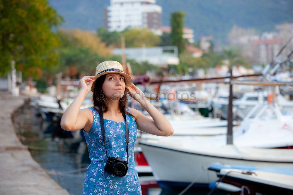 Similar – Image, Stock Photo Girl near Stanley Park in Vancouver, Canada