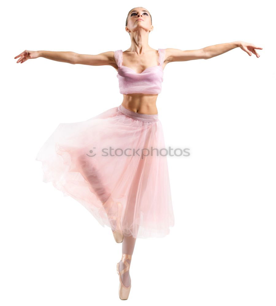 Similar – Young woman dancing in studio