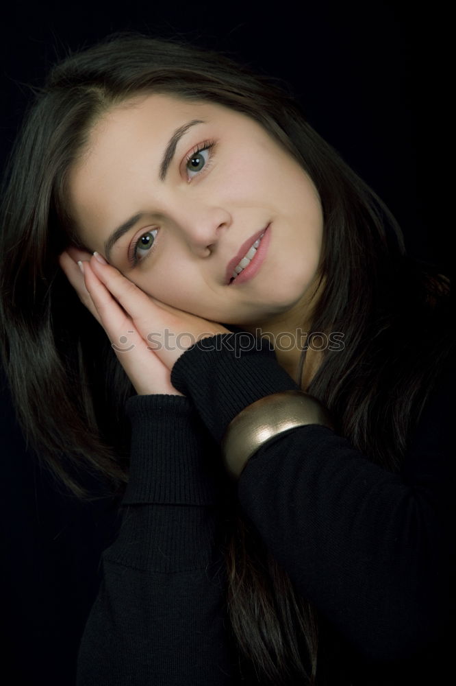 Similar – Image, Stock Photo . Feminine Young woman