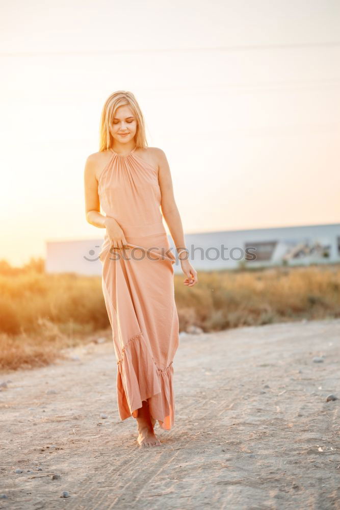 Similar – Image, Stock Photo Cheerful woman in doorway