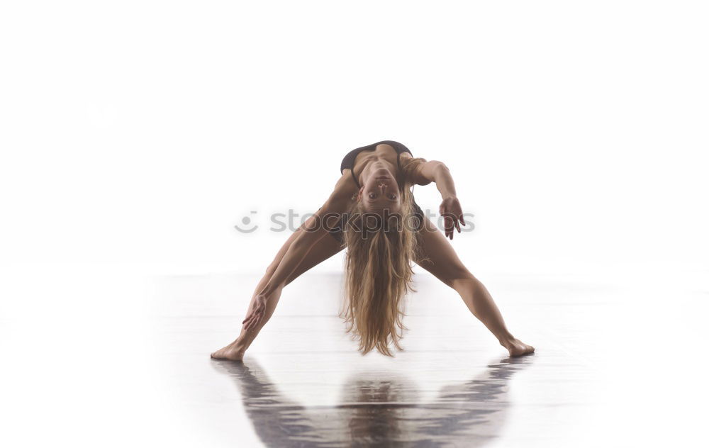 Similar – Young woman dancing in studio