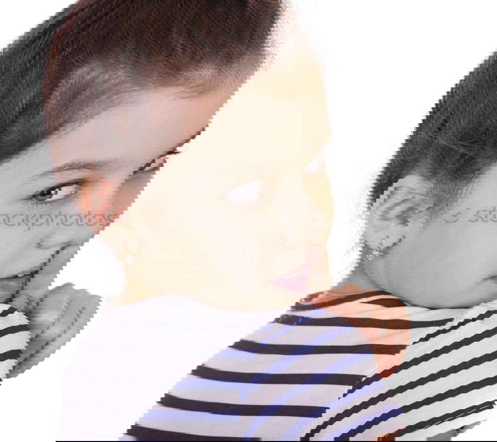 Similar – Image, Stock Photo sad little boy Face