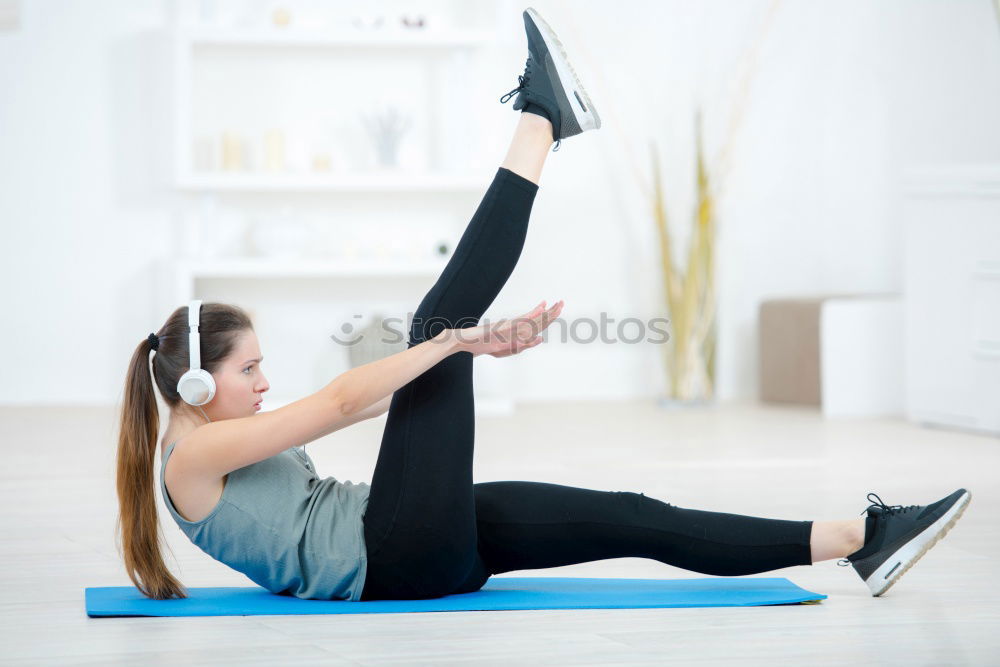 Similar – Image, Stock Photo stretching Lifestyle Style