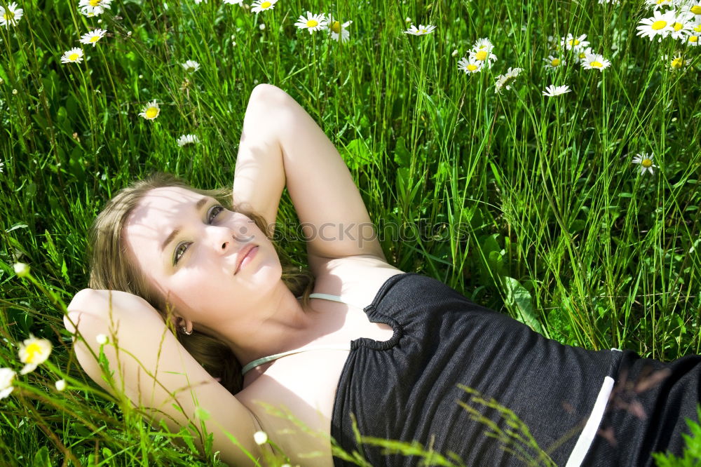 Similar – Image, Stock Photo summer rest Human being