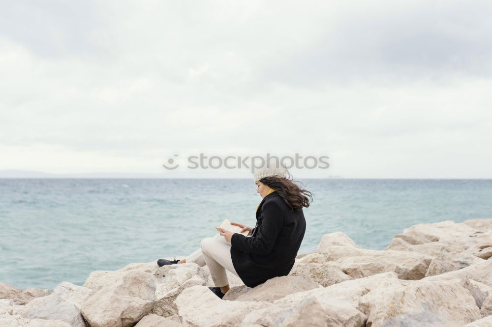 Similar – Image, Stock Photo return Beach