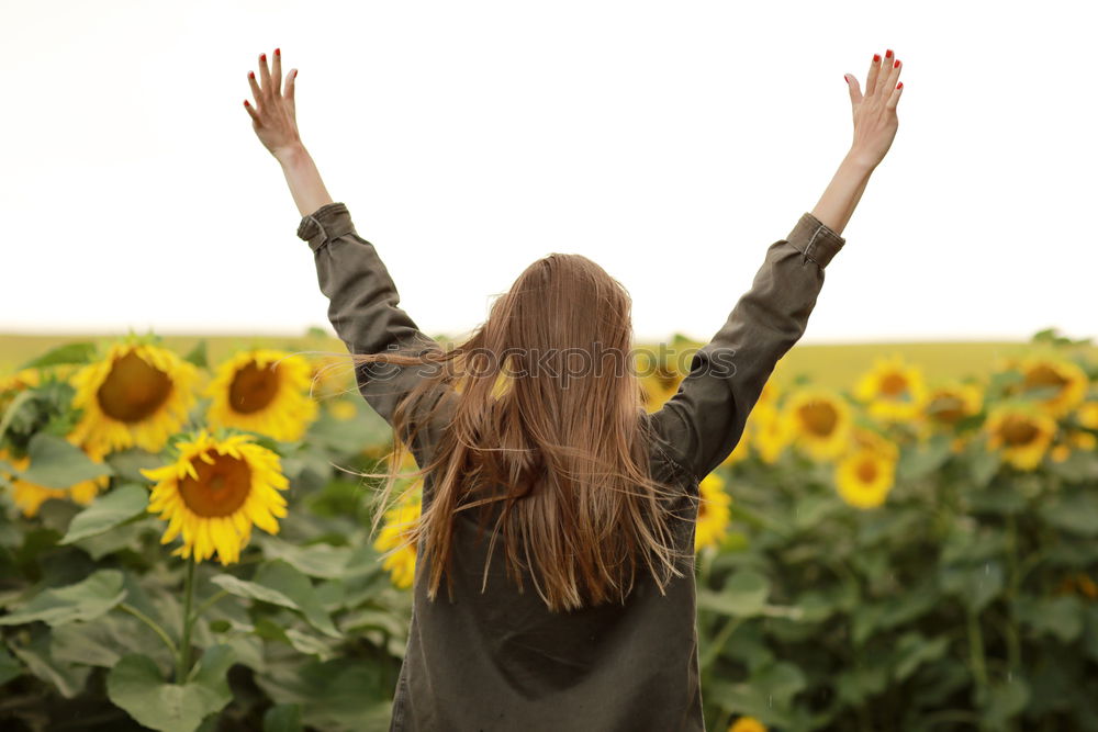 Similar – Image, Stock Photo Sunny Human being Feminine